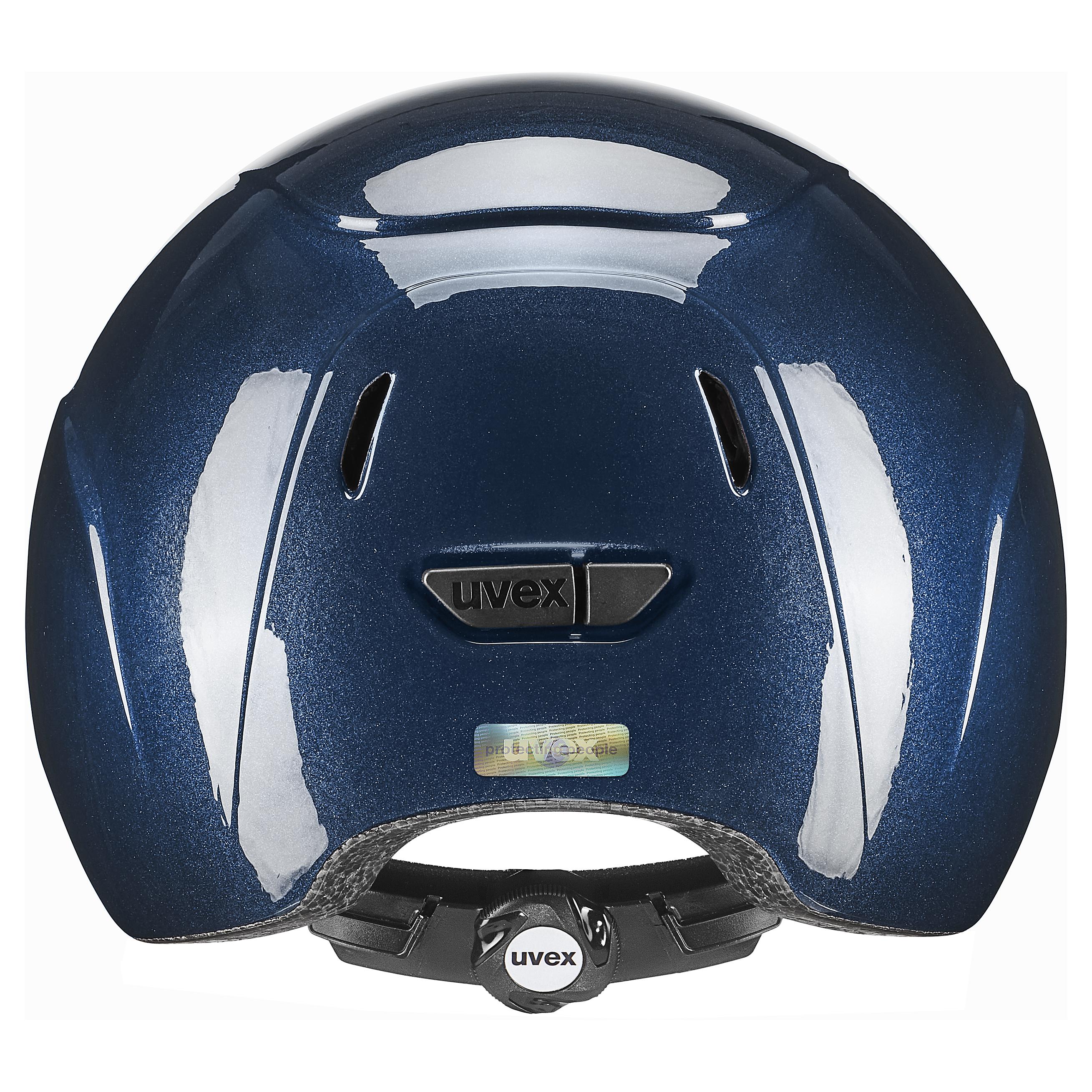 Uvex - Shiny Navy -  Adjustable Children's Riding Hat size 49-54 cm